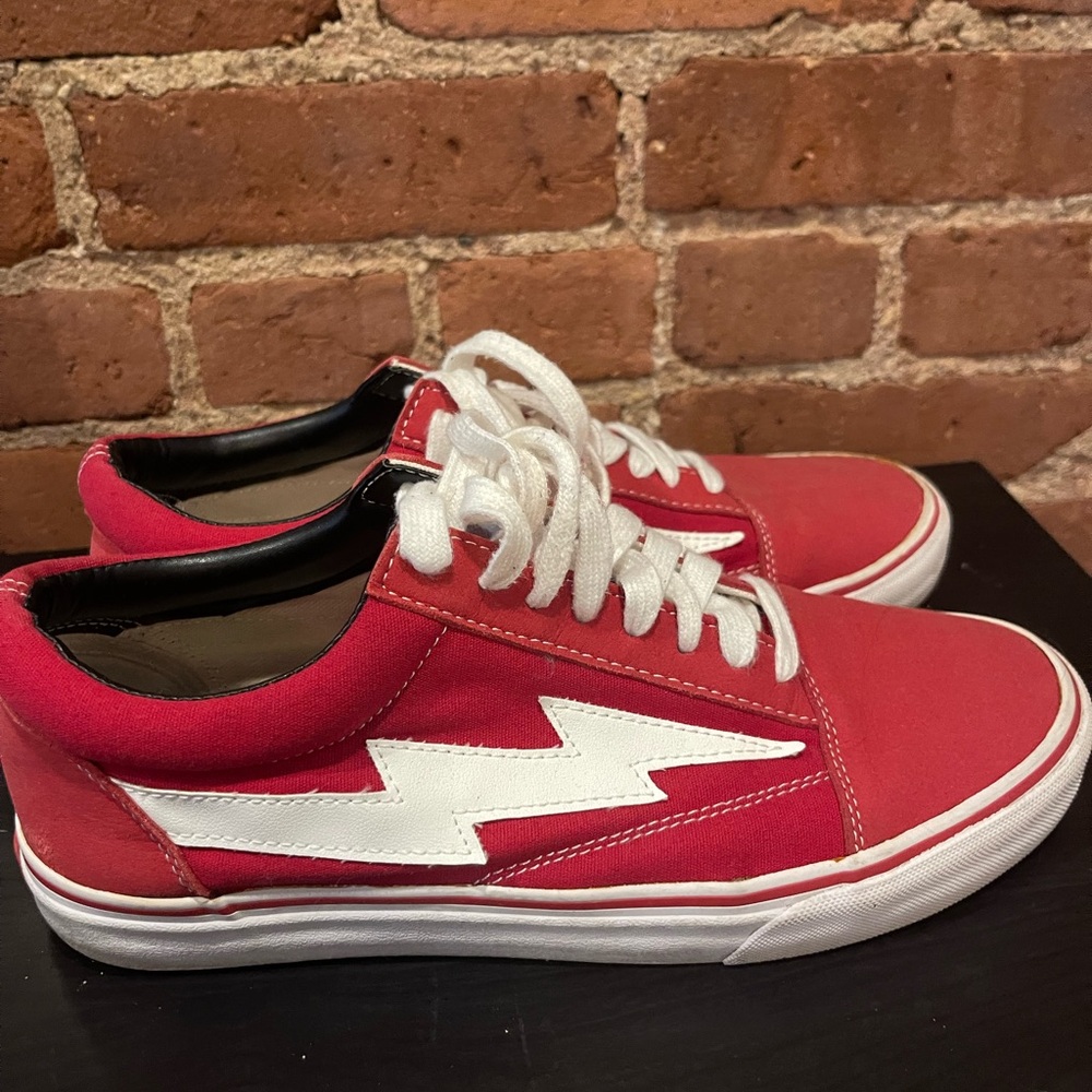Red Stormy x Revenge sneakers